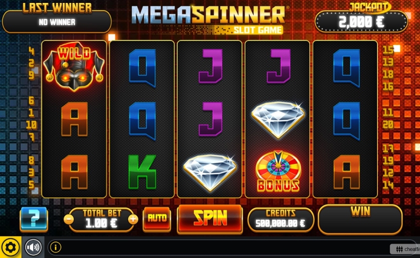 Mega slot wins